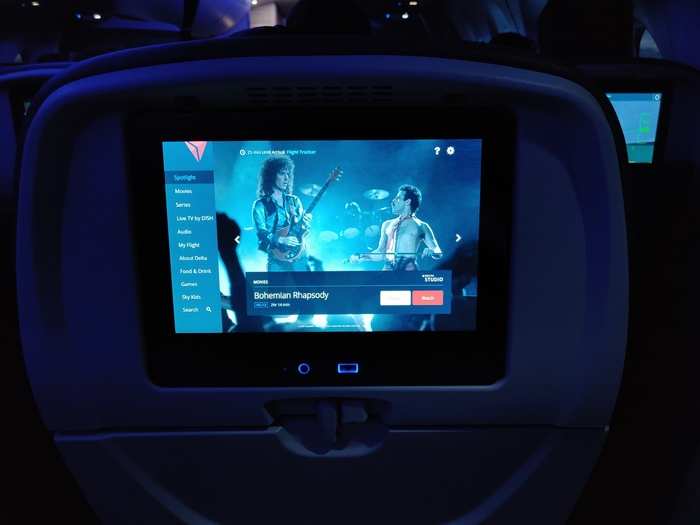 Each screen is equipped with Delta