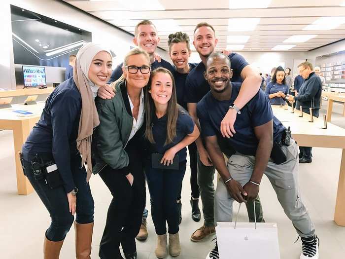 Ahrendts is largely credited for improving the culture at Apple