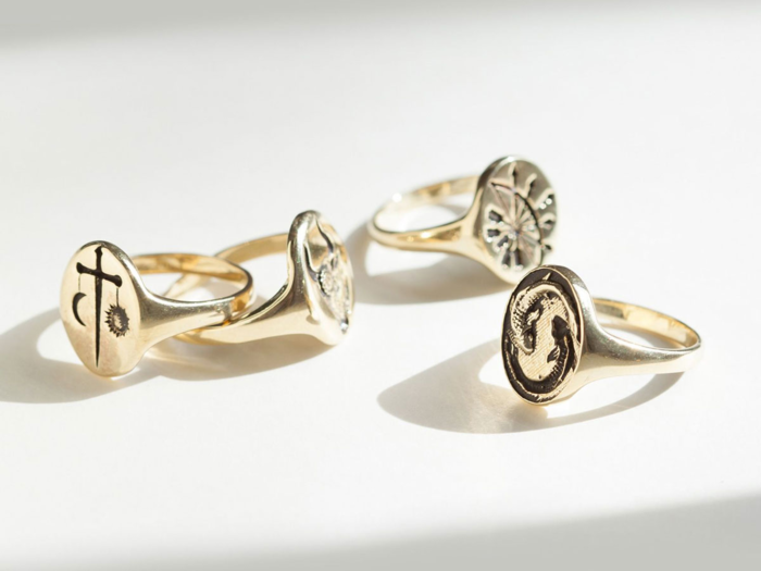 Catbird Zodiac Ring