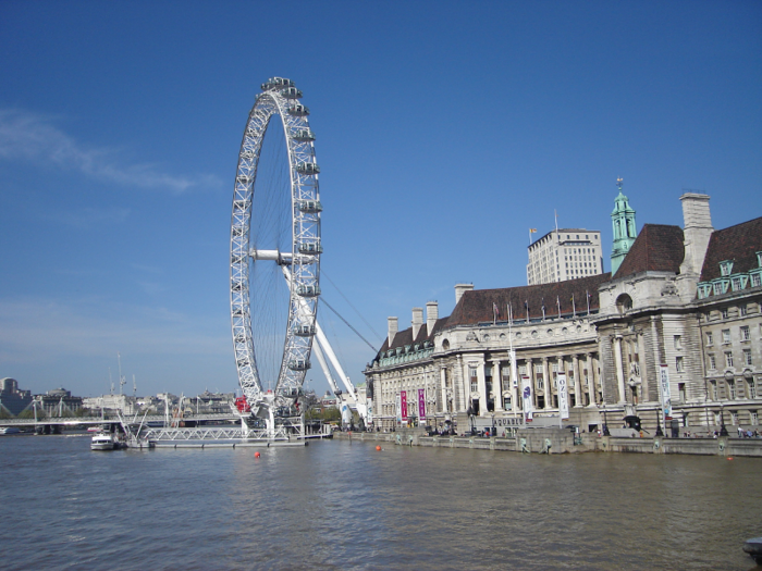 ... due to tourists waiting to ride the London Eye. Originally constructed as a temporary attraction with a five-year lease ...