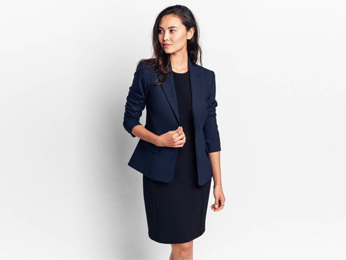 An excellent-fitting blazer (for women)