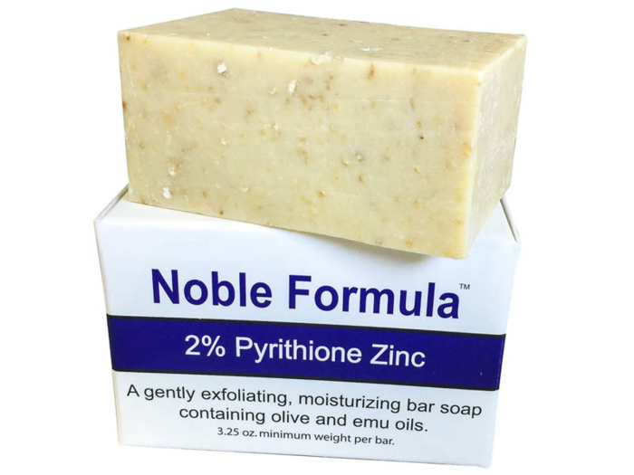 <a href="https://amzn.to/2JqPxMO" target="_blank" rel="noopener">Soap </a>with pyrithione zinc to fight fungal and bacterial growth