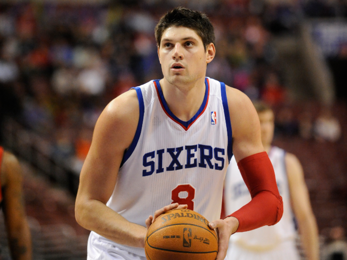 Nikola Vucevic as a rookie — 21 years old