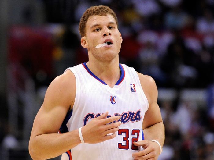 Blake Griffin as a rookie — 21 years old