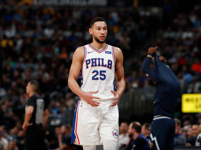 Ben Simmons today — 22 years old