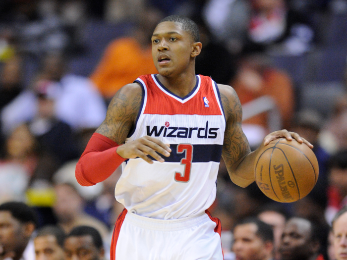 Bradley Beal as a rookie — 19 years old