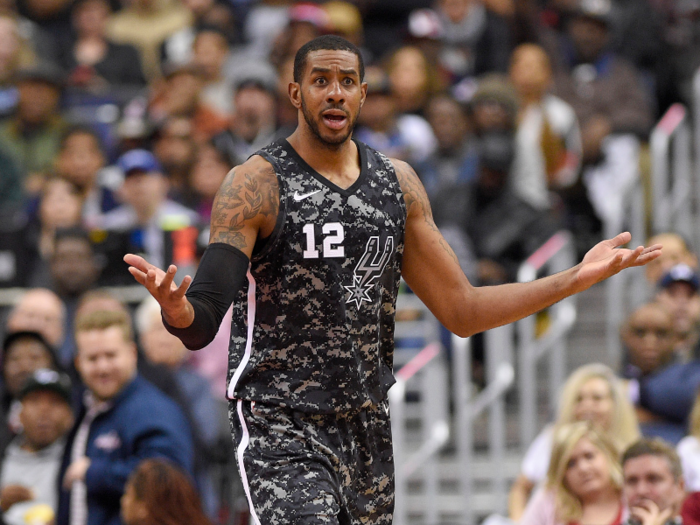 LaMarcus Aldridge today — 33 years old