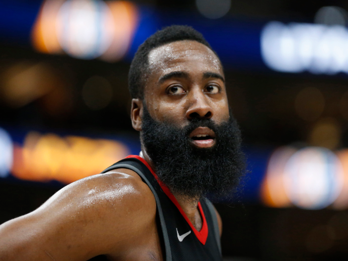 James Harden today — 29 years old