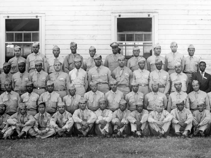 Though they were finally able to become US military pilots, black Americans trained in segregated facilities