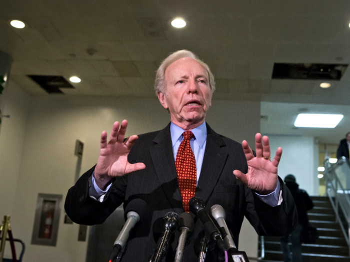 Joe Lieberman — 2000 Democratic vice presidential nominee