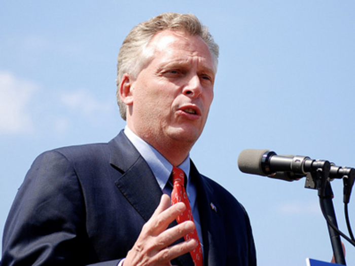 Former Virginia Gov. Terry McAuliffe