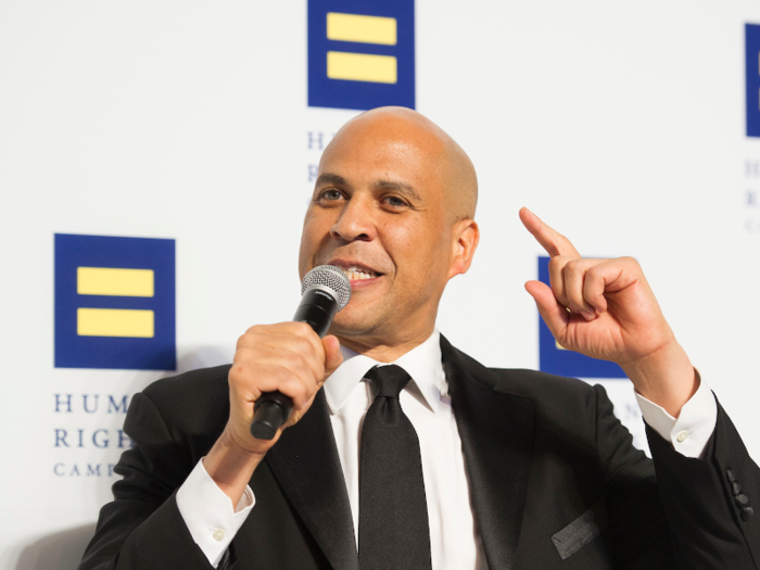 Sen. Cory Booker a Democrat from New Jersey