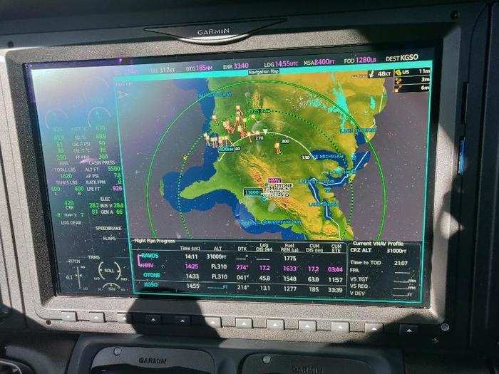 The HondaJet Elite boasts a range of more than 1,650 miles. That