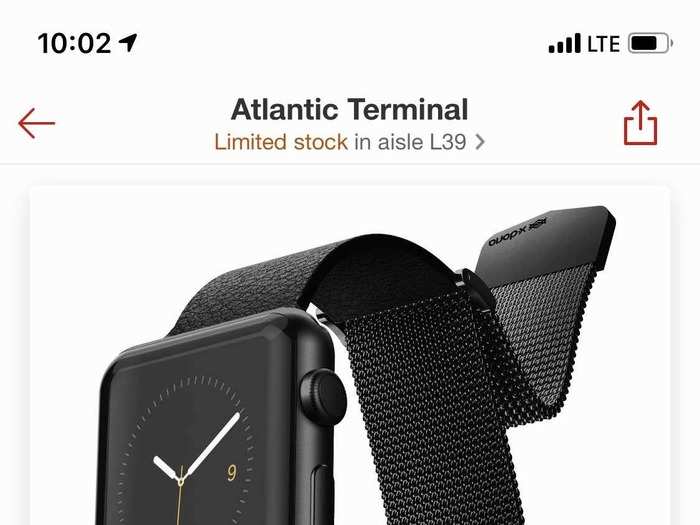 X-Doria Apple Watch band: no change