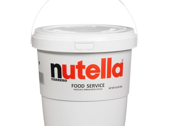 7-pound tub of Nutella, $21.99