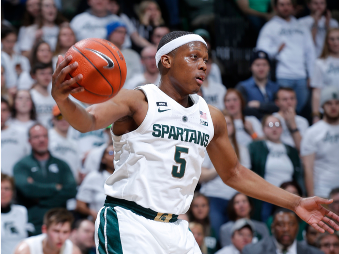 ▼ No. 11 Michigan State Spartans — Dropped 2 spots in the AP Top 25 Poll