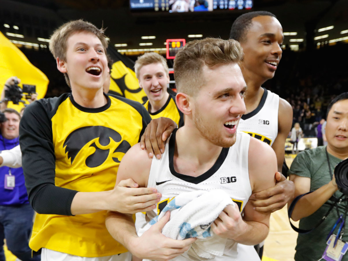 No. 21 Iowa Hawkeyes — Down 1 spot in AP Top 25 Poll