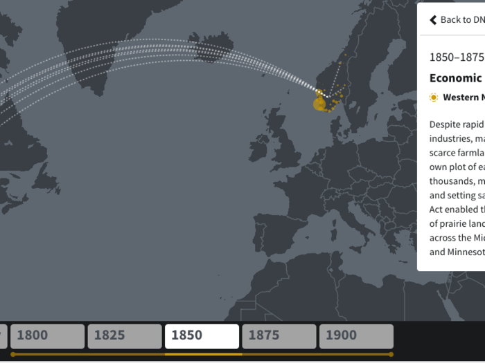 After digesting that newfound information, I played around with a feature Ancestry