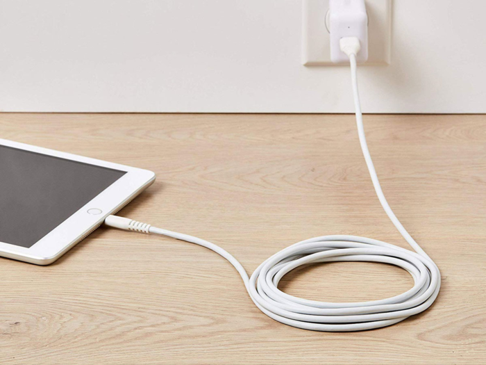 An extra-long charging cable