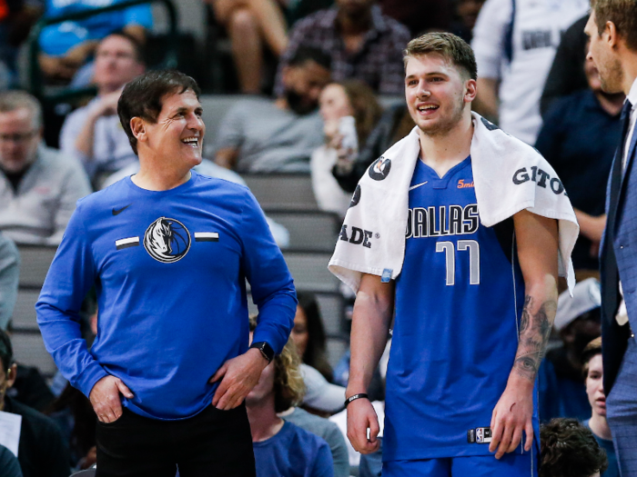 Otherwise, he lives a fairly simple existence. Mavs owner Mark Cuban said all Doncic does is eat, play basketball, and play "Fortnite."