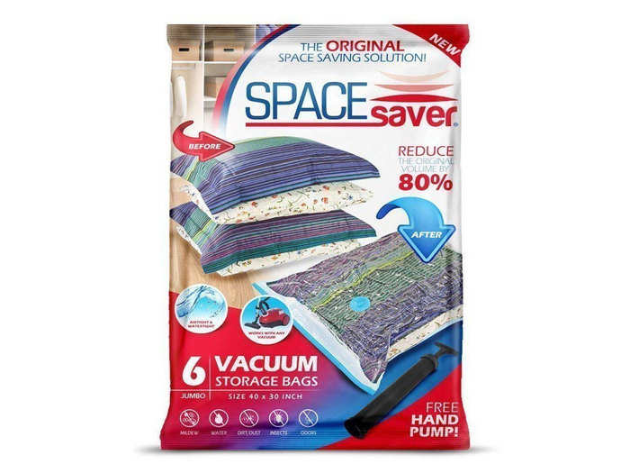 Vacuum storage bags