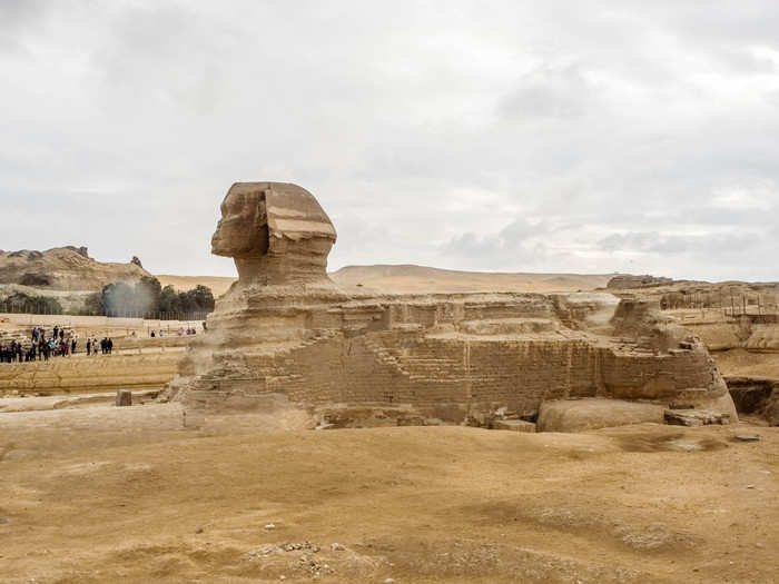 While the Pyramids shock you with their huge size, there