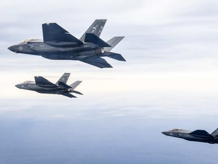 US Navy photographer tells the wild story of how she shot these stunning photos of F-35 stealth jets