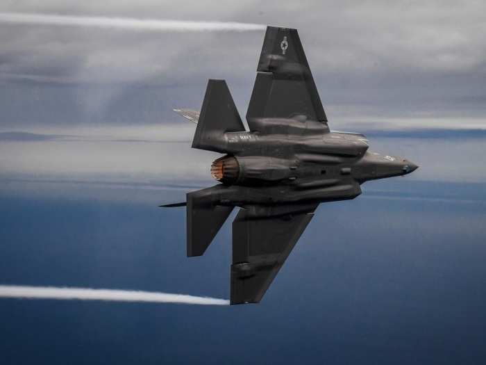 US Navy photographer tells the wild story of how she shot these stunning photos of F-35 stealth jets