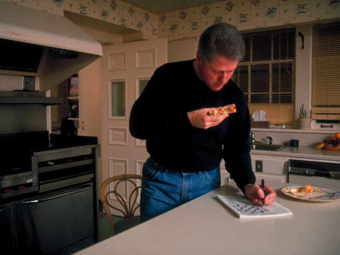 Bill Clinton: crossword puzzles