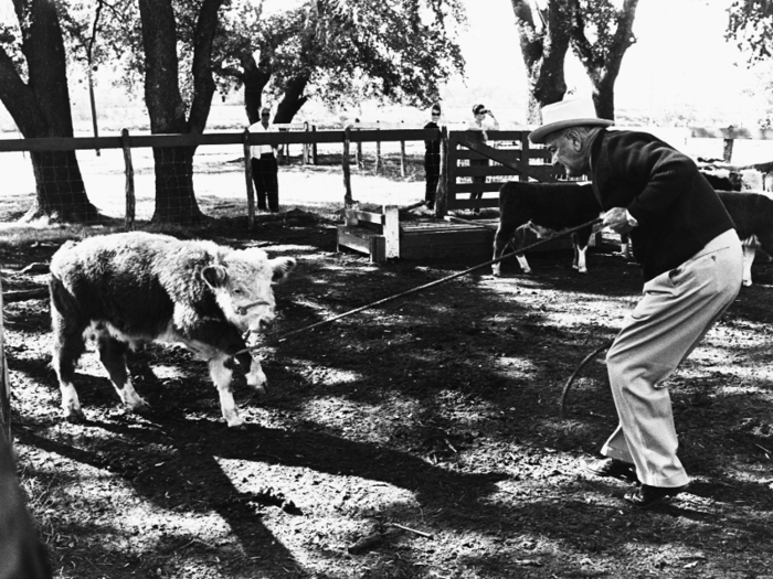 Lyndon Baines Johnson: spending time at the ranch