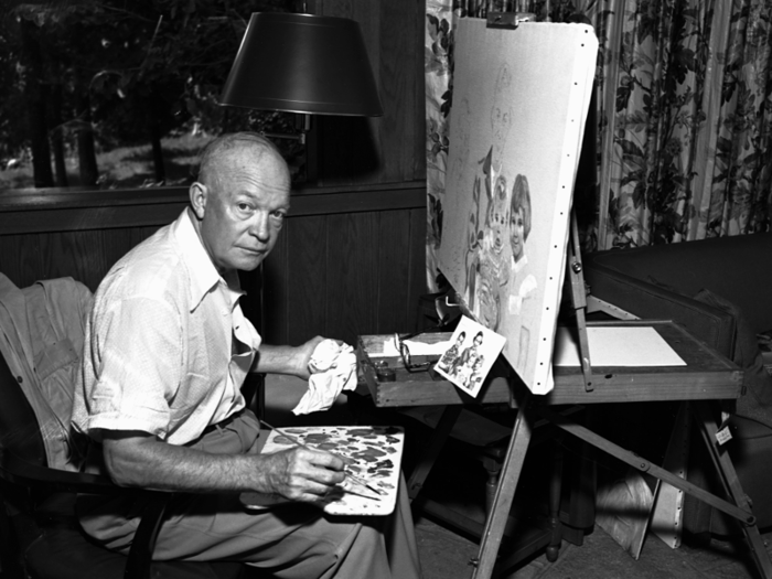 Dwight Eisenhower: painting