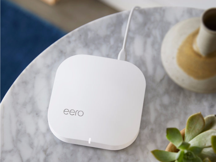 Mesh systems like Eero typically have more pleasing and less aggressive designs than some higher-end traditional WiFi routers.