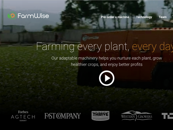 Farmwise: self-driving, robot tractors