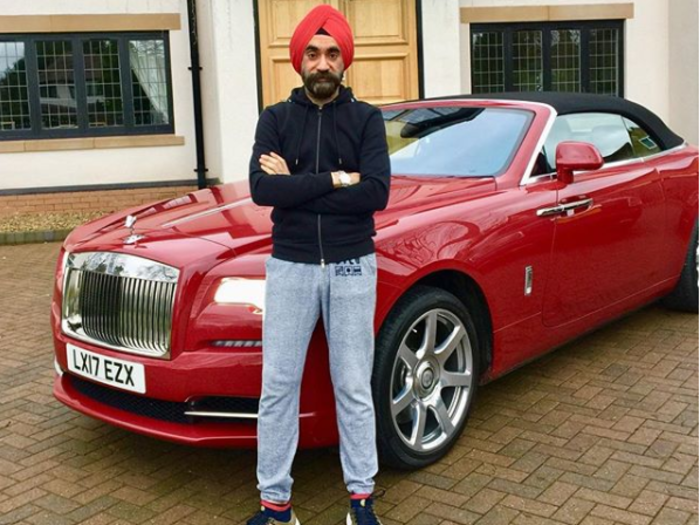 As fascinating as it may sound, Singh, had posted pictures flaunting various Rolls Royce cars matching his turban through the week, last year, after he was mocked for his turban.