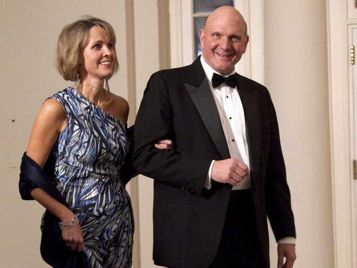 3. Steve and Connie Ballmer