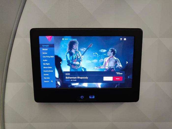  The screens are equipped with Delta