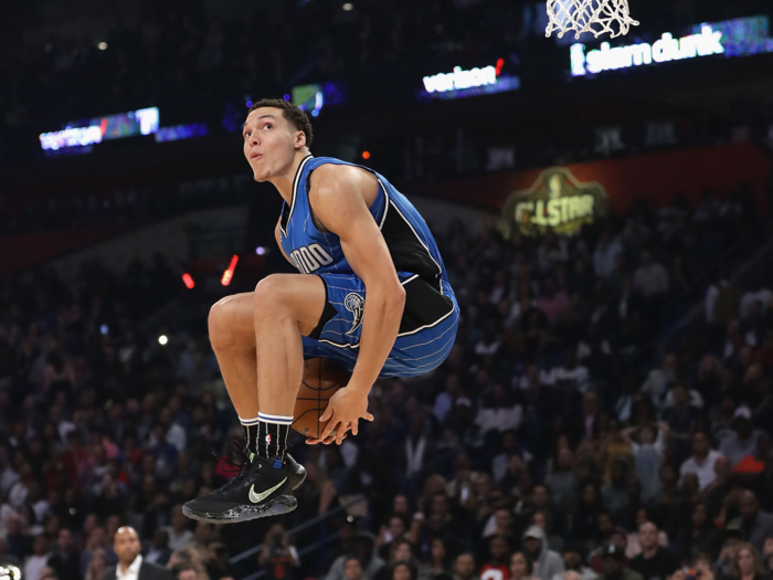 Aaron Gordon has made a splash in multiple NBA dunk contests.