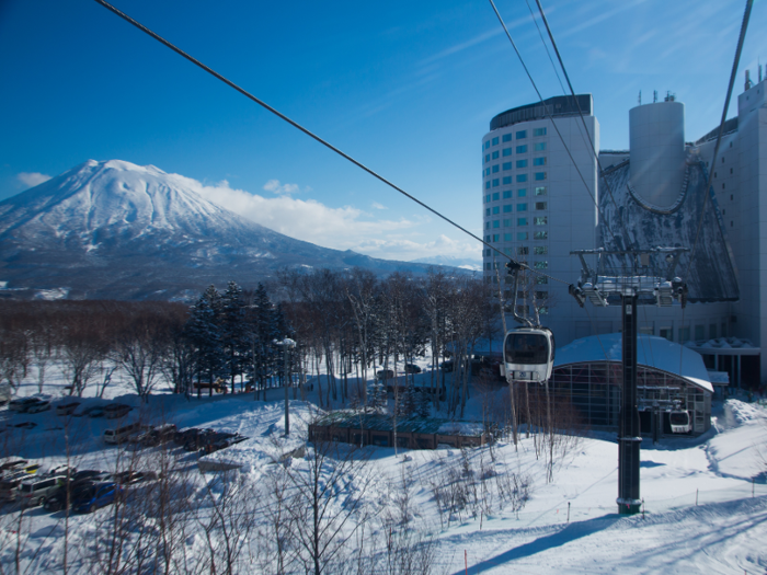 High-end hotels such as the Ritz-Carlton are on their way, but for now, the most prominent chain is a beautiful ski-in, ski-out Hilton.