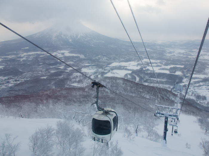 Four major ski resorts make up Niseko United, a group of ski slopes and accommodations.