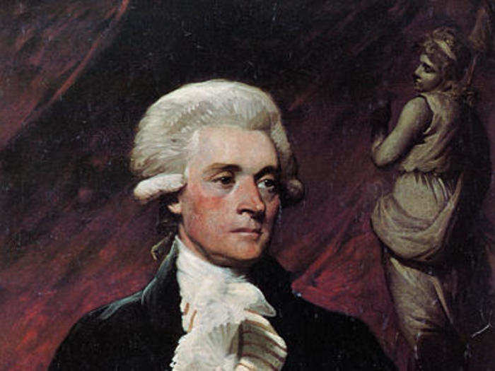 Thomas Jefferson woos his love.