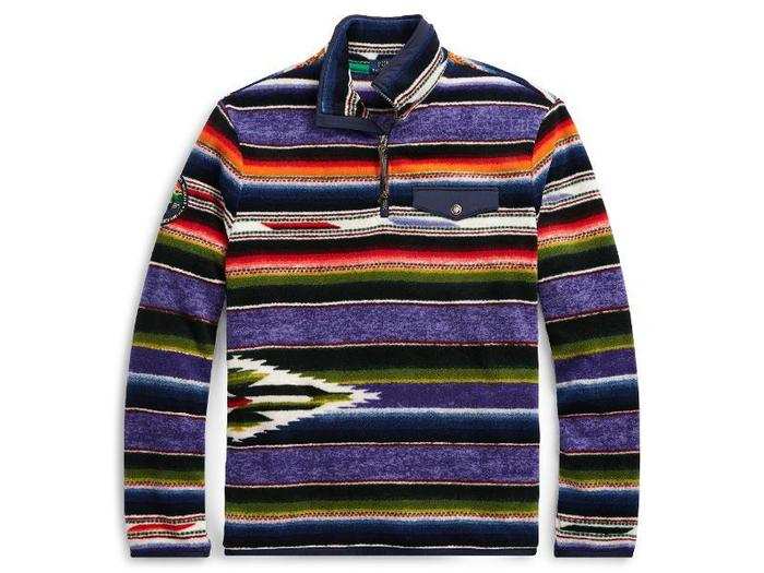 For the weekend: Ralph Lauren Great Outdoors Serape Fleece