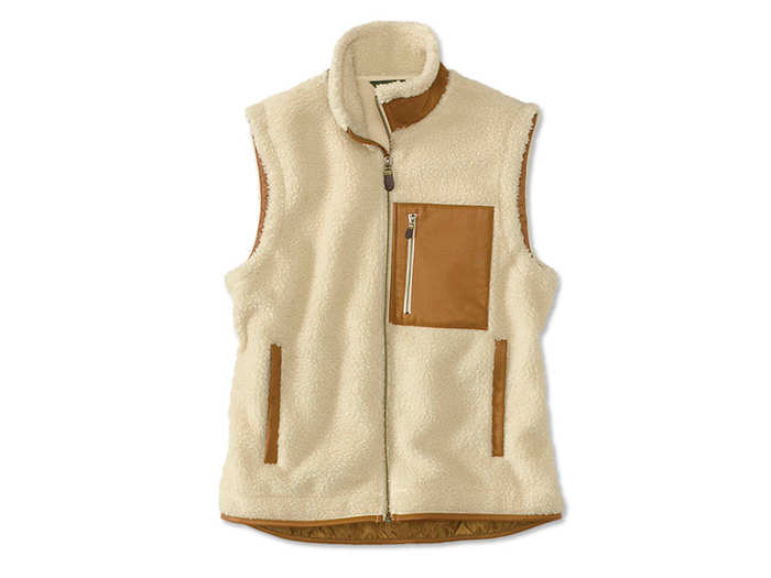 For the office: Orvis Stowe Fleece Vest