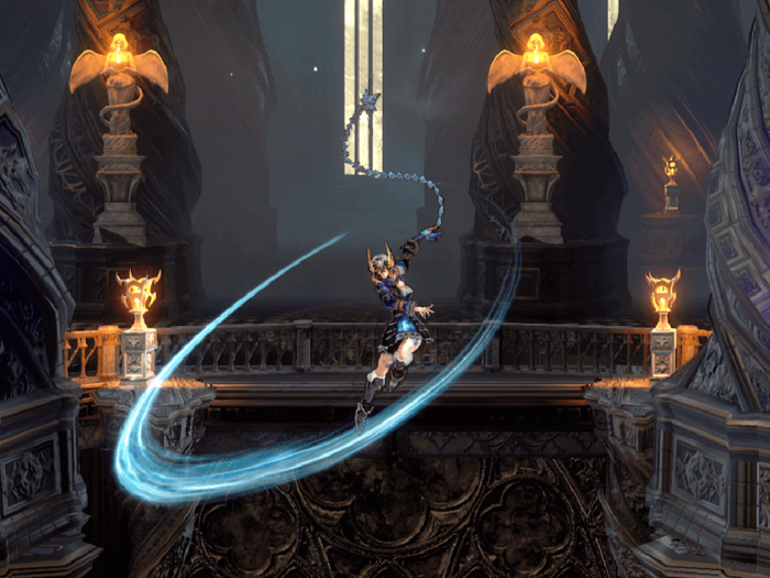 "Bloodstained: Ritual of the Night" is a side-scrolling adventure game from the creator of the classic "Castlevania" franchise. The game is coming to Switch, PlayStation 4, Xbox One, and Steam later this summer.