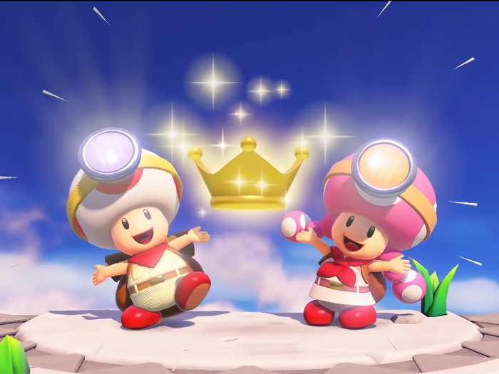 A free update to "Captain Toad Treasure Tracker" will turn every stage into a two-player adventure. A second paid update coming on March 14th will add five new courses to the game, along with new challenges.