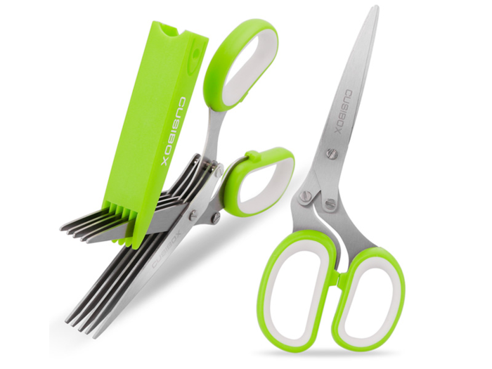 Herb scissors that make ingredient prep more efficient