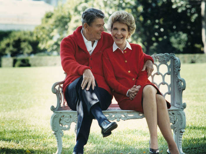 Ronald Reagan celebrated Valentine