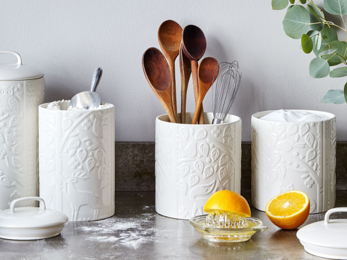 Multipurpose stoneware canisters