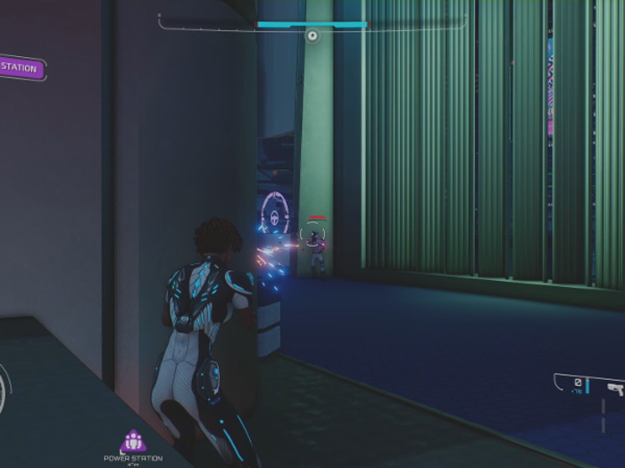 Gunplay in "Crackdown 3" is relatively basic. The game will help you lock onto enemies as you move, so aim really isn