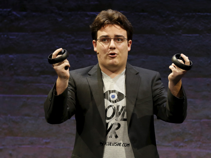 Palmer Luckey, the 26-year-old who founded Facebook-owned Oculus VR left both companies in March 2017, not long after it was reported that he funded an anti-Hillary Clinton meme group.