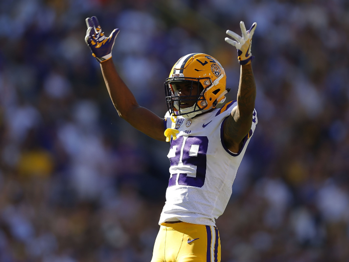 24. Oakland Raiders (via Chicago) — TIE: Greedy Williams, CB (LSU), Kelvin Harmon, WR (NC State)